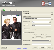 aXmag  PDF to SWF Converter screenshot